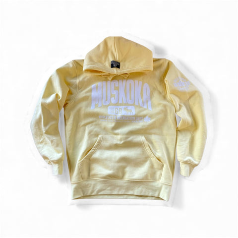 Muskoka Varsity Hoodies - Pastel colours