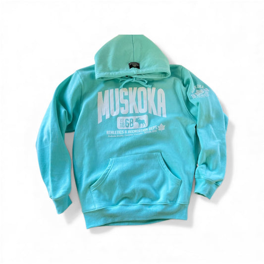 Muskoka Varsity Hoodies - Pastel colours
